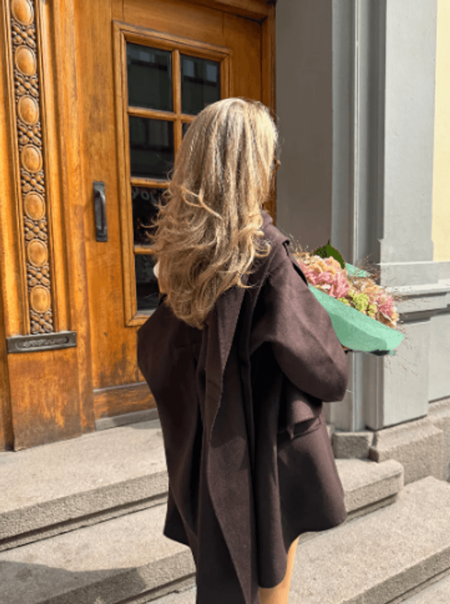 Sandy Wool Jacket Brown/ Clermonte