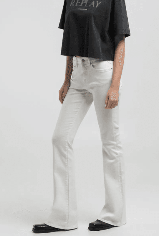 JOELLA FLARED JEANS White/ Replay