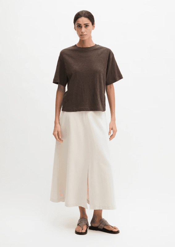 Marc O`Polo T-Shirt - Burnt Coffee
