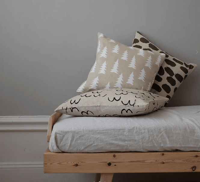 Hovedbilde GRAN CUSHION COVER, SAND 50x50 cm/ Fine Little ...
