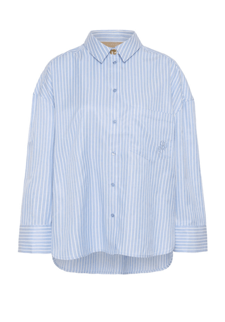 Hovedbilde Culture CUmanga Oversize Shirt - Blue/White ...