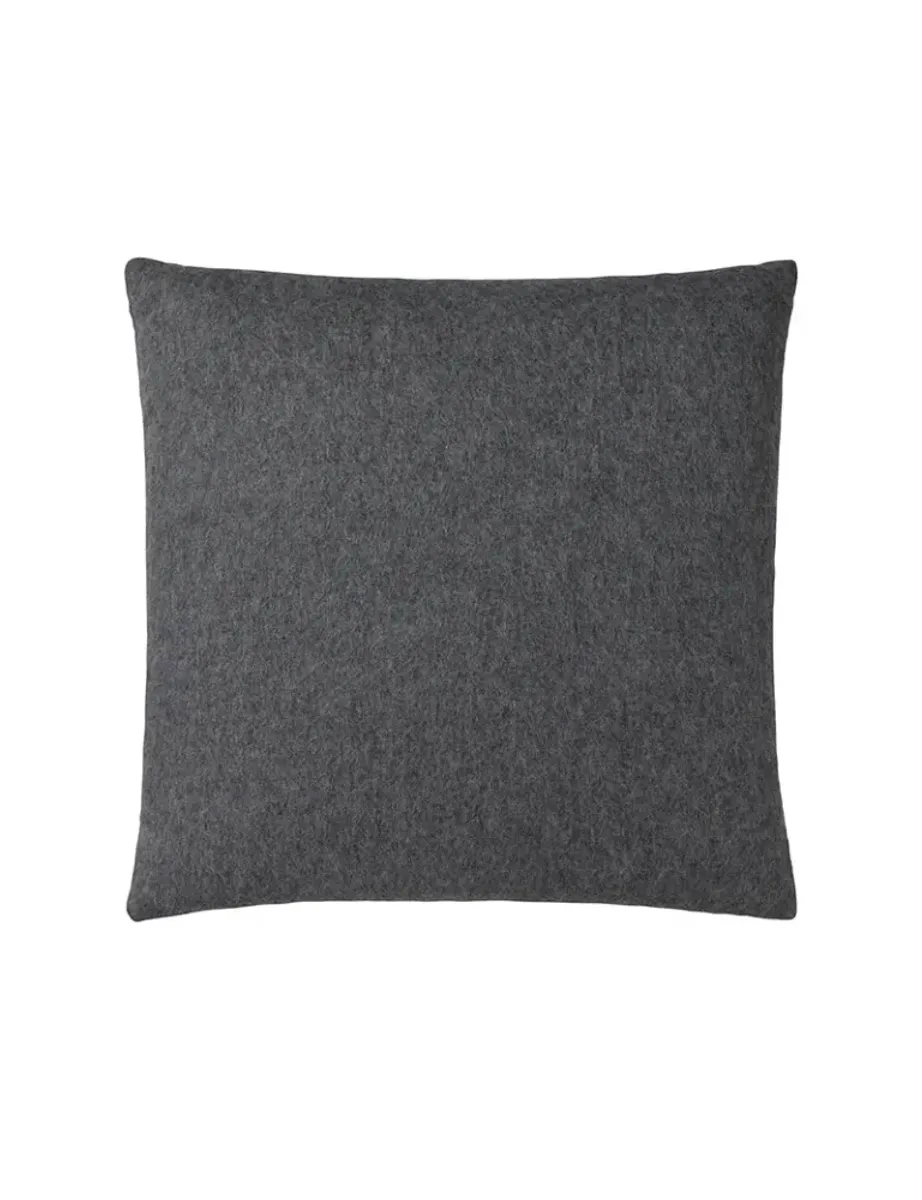Classic cushion 50x50cm ensfarget grå, putetrekk/ Elvang