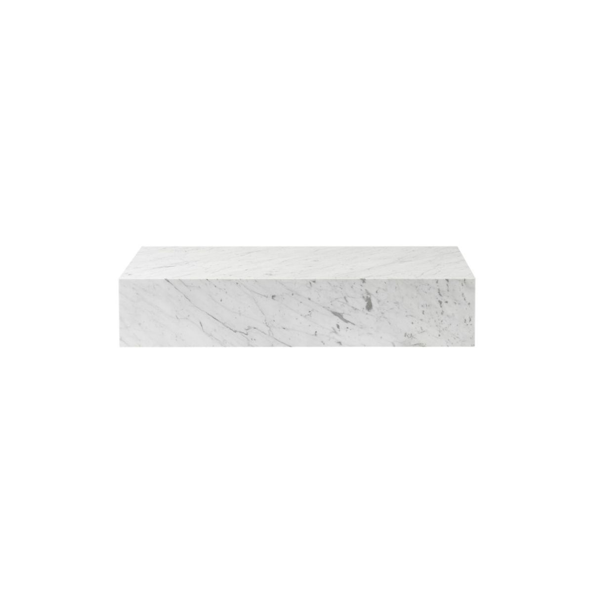 Plinth Grand, white carrara bord. AUDO Copenhagen