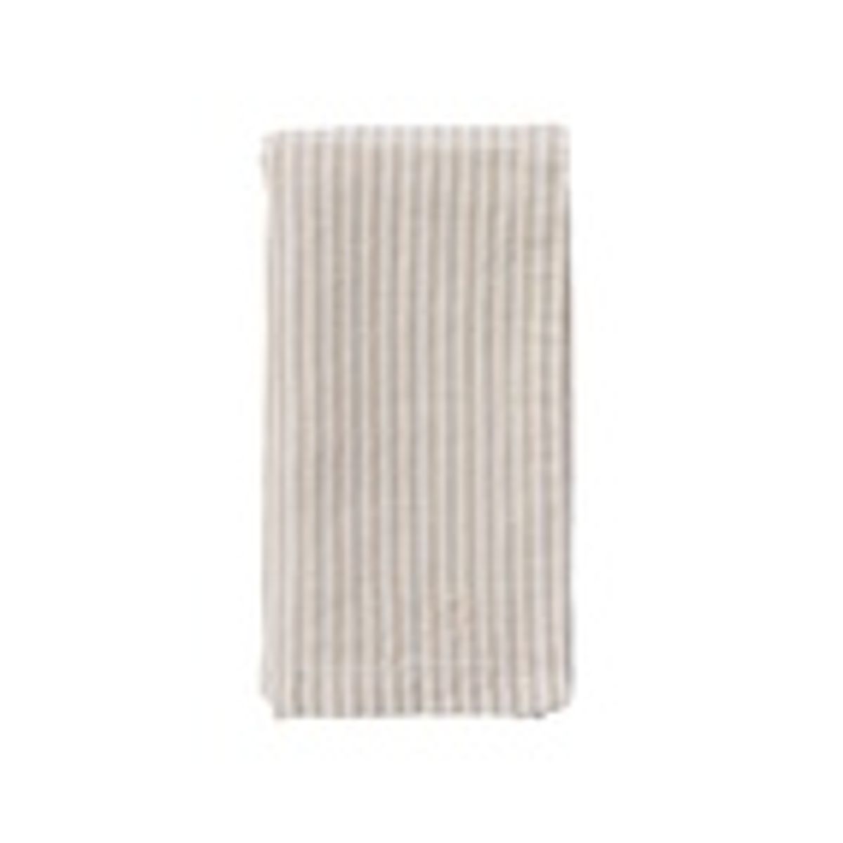 Servett smalrand beige/vit/ Ernst