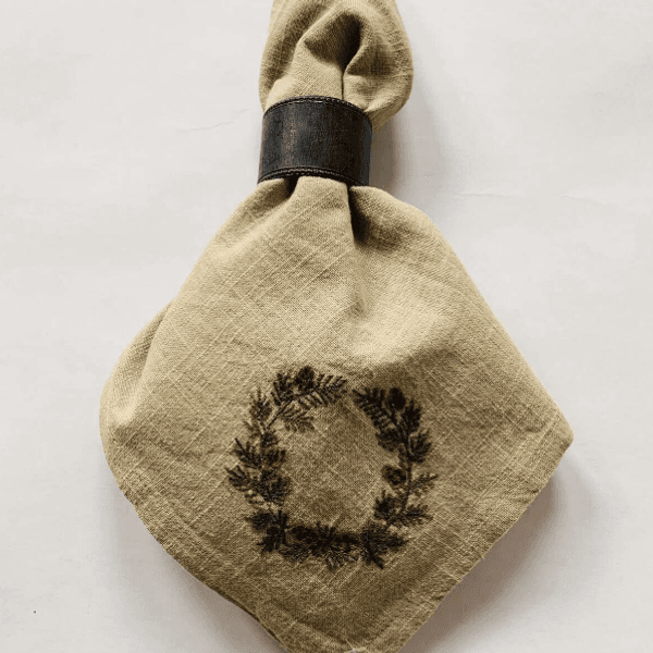 Hovedbilde Tøyserviett 45×45 cm krans/ Trend