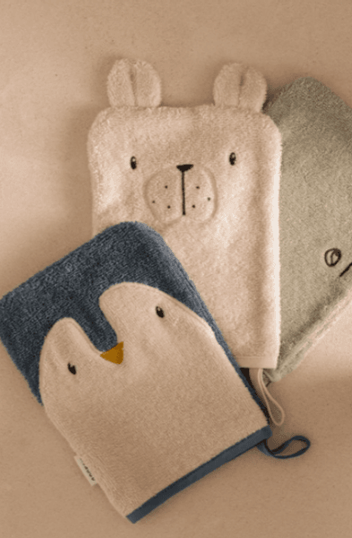 Hovedbilde Sylvester Washcloth 3 pack Arctic Sea / Ocean ...