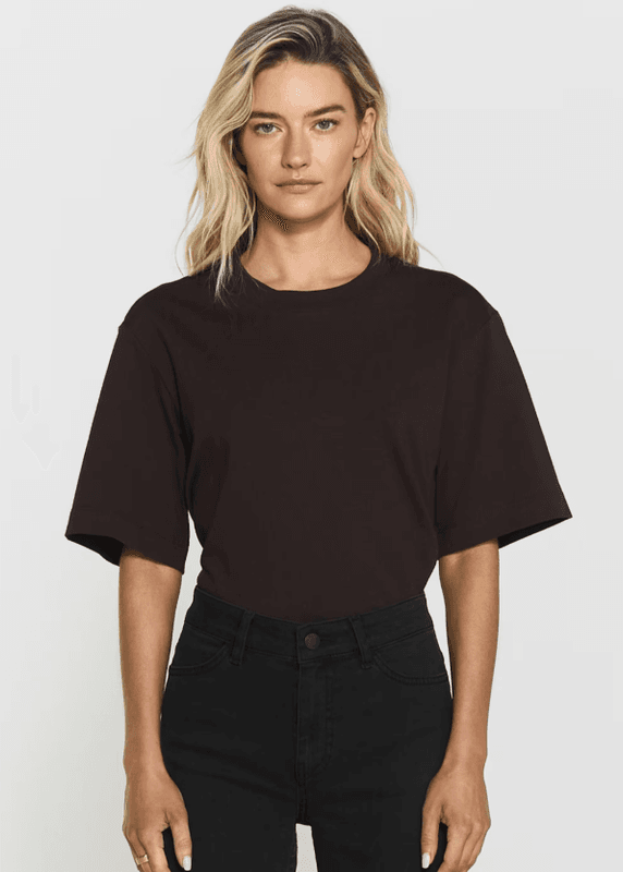 Chelsey Tee Mocha Brown/ Twist&Tango