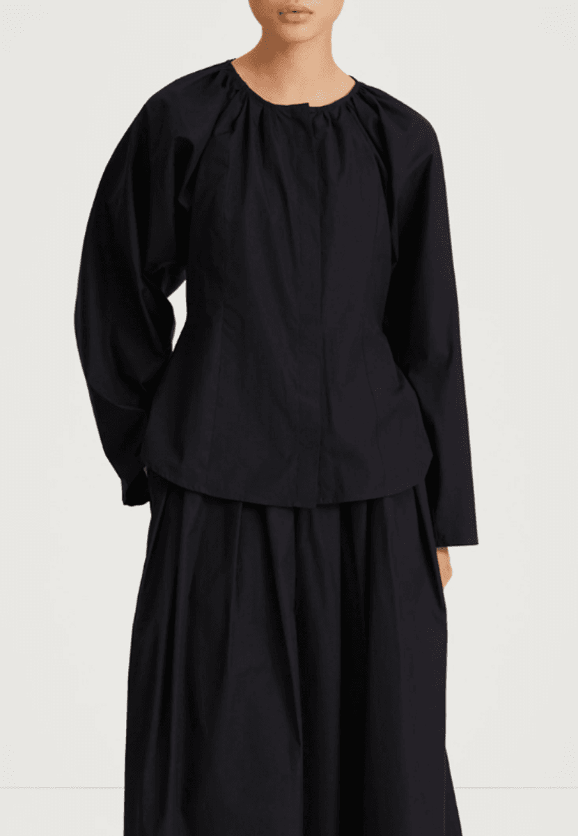 JUNINA SHIRT - BLACK/ Stylein