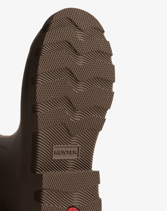 Hunter Unisex Downpour Short Boot - Brown