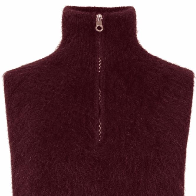 Hovedbilde Ella&il Belinda Chunky High Neck - Oxblood