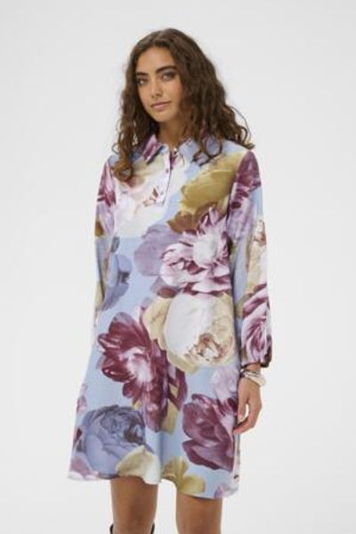 Hovedbilde Culture CUmagna short dress - Blue//Pink/Yellow ...