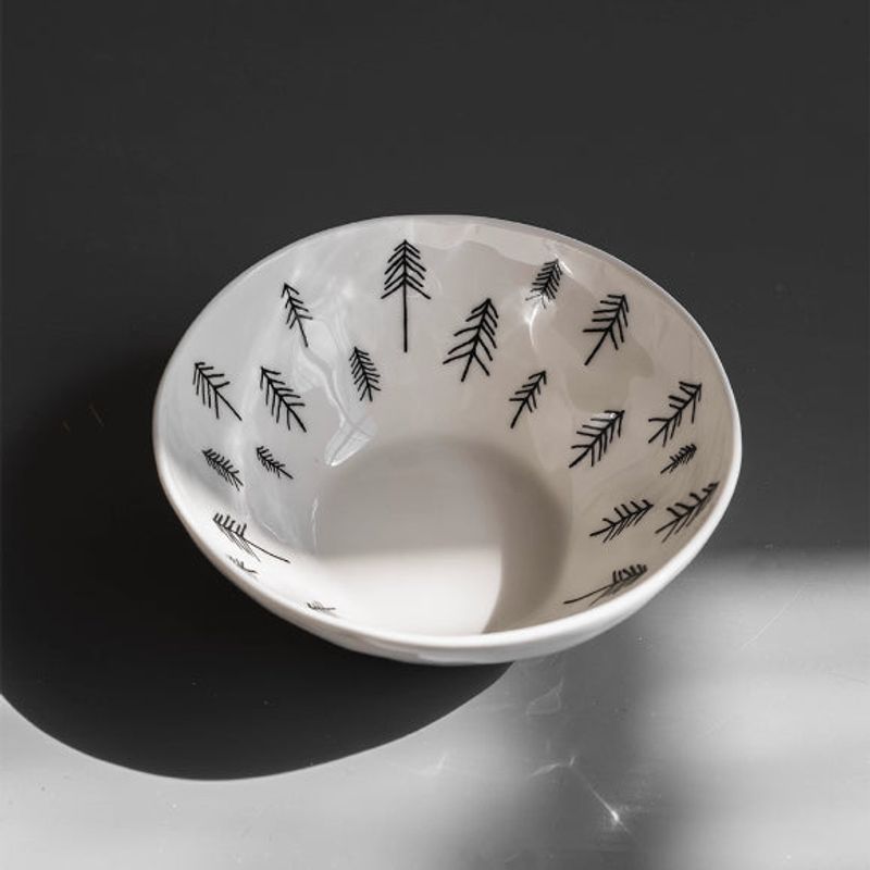 Tall Bowl, White/ Fine Little Day