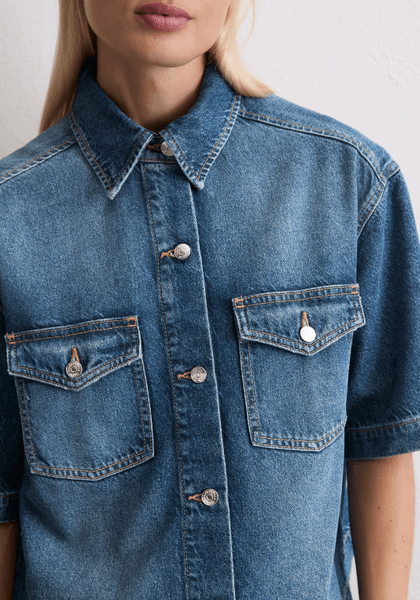 Hovedbilde Relaxed fit denim overshirt/ Marc O'Polo