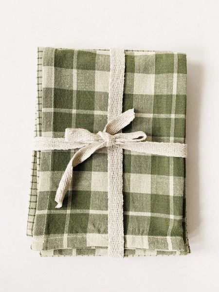 Hovedbilde Kjøkkenhåndkle 45×45 cm s/2 grønt/ Trend