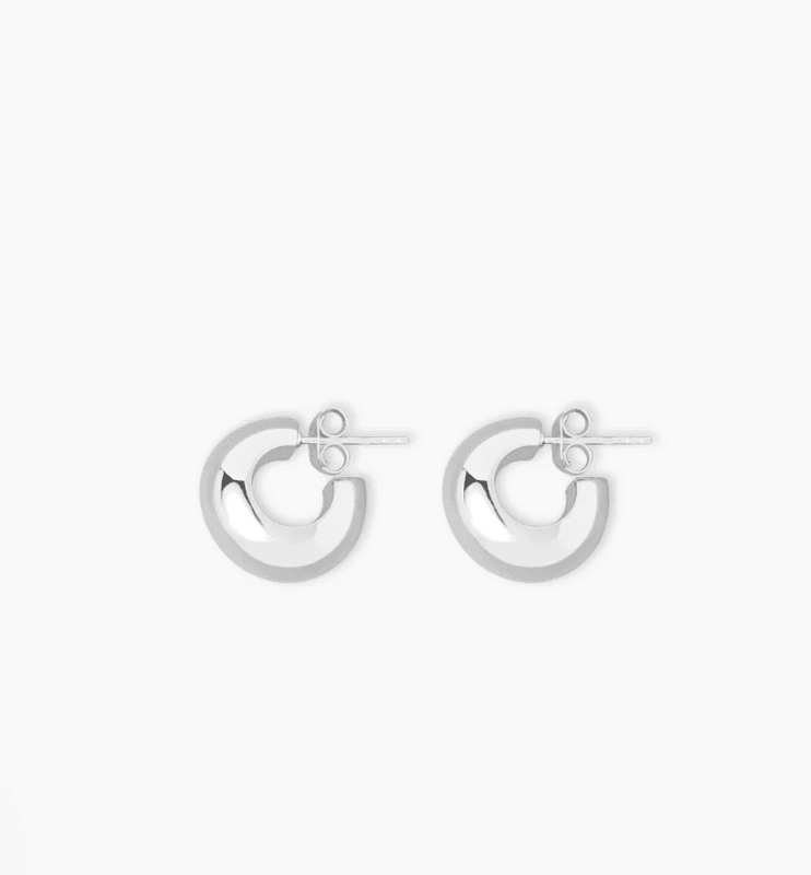  THE SIMONE EARRINGS SILVER/ Liè Studio