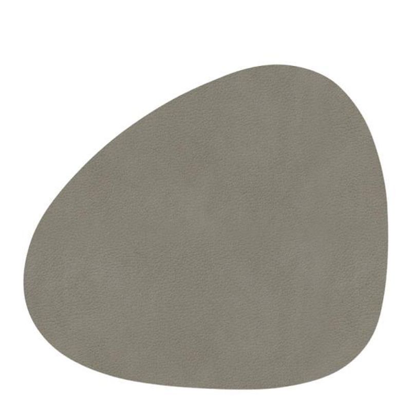 Glass Mat Curve Nupo Flint Grey. LIND DNA