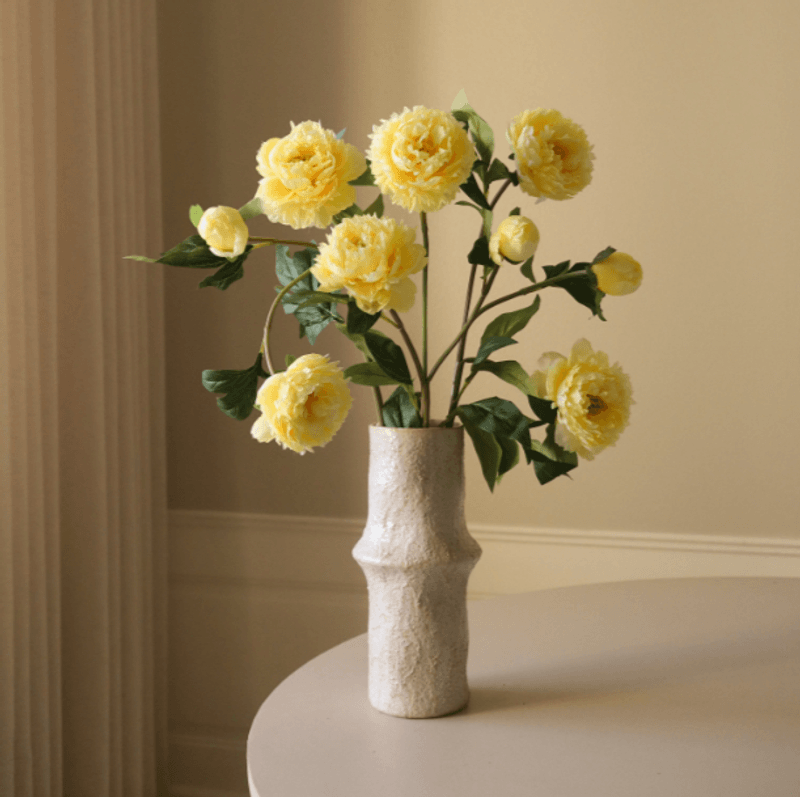 Yellow Peony Flower/ Botané