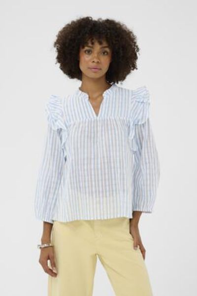 Hovedbilde Culture CUhena Shadia Blouse - Blue/White Stripe