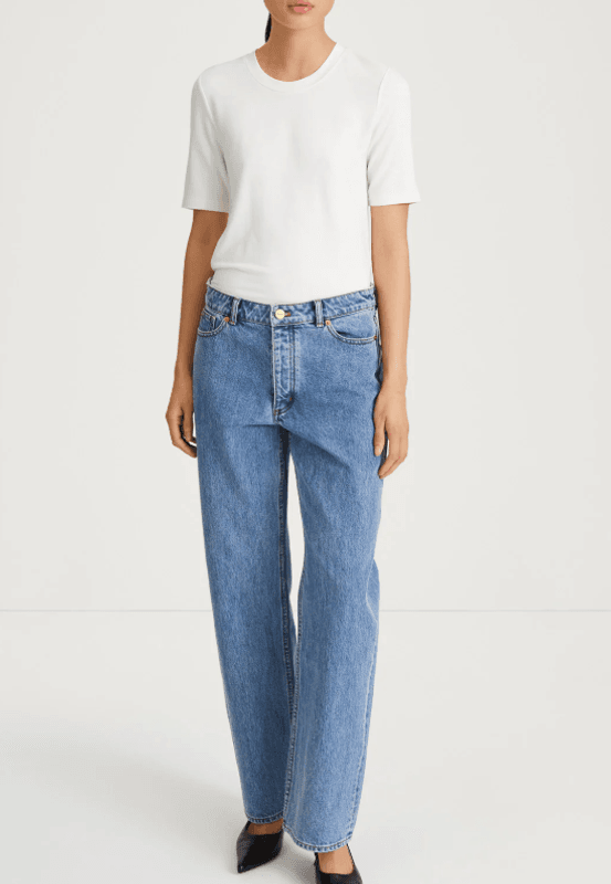 KIM LOOSE FIT DENIM VINTAGE BLUE/ Stylein