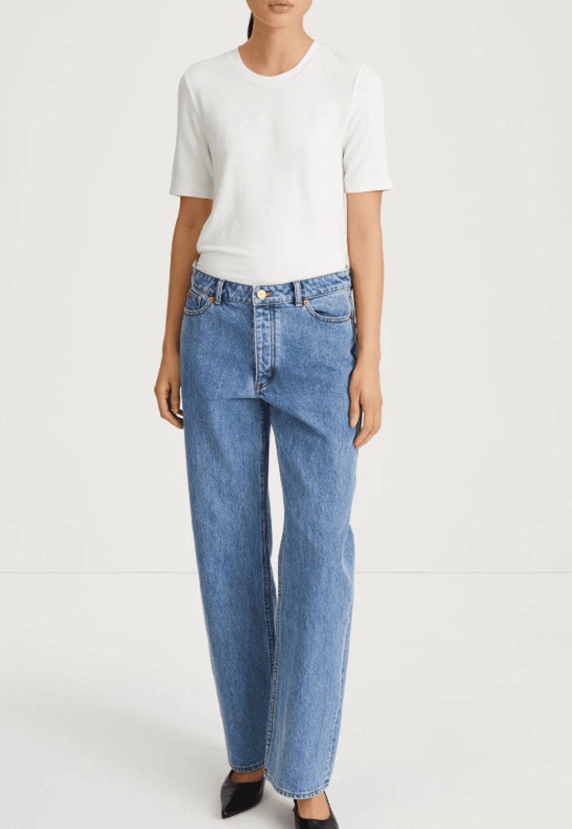 KIM LOOSE FIT DENIM VINTAGE BLUE/ Stylein