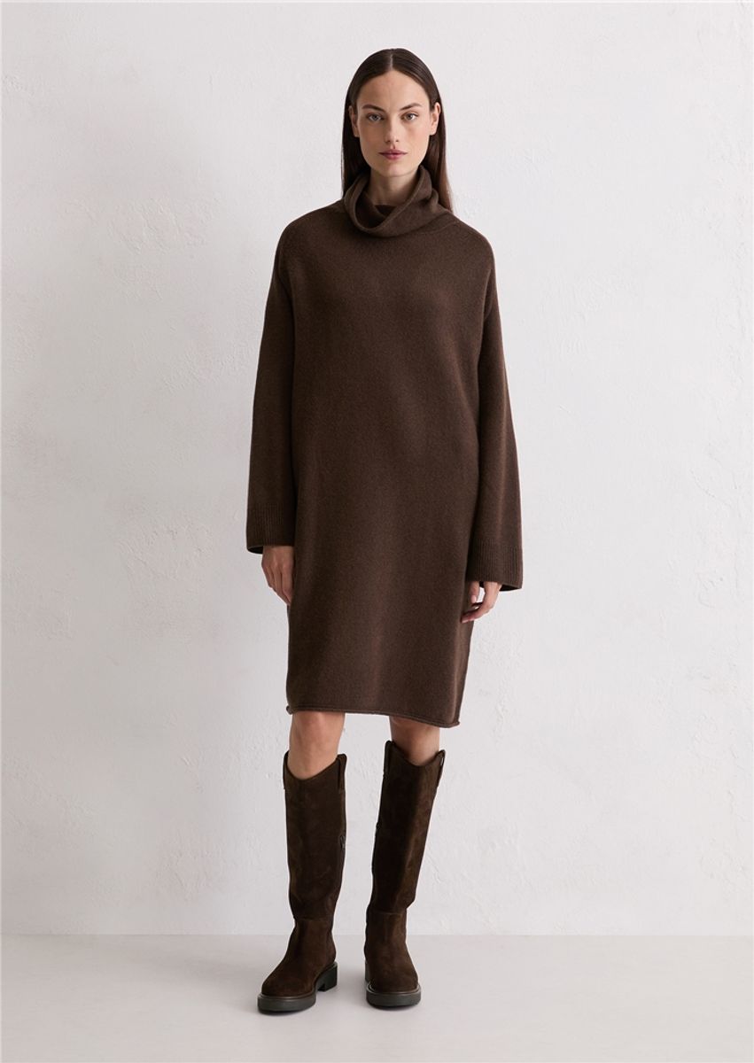 Relaxed knit dress Shaded Brown/ Marc O`polo