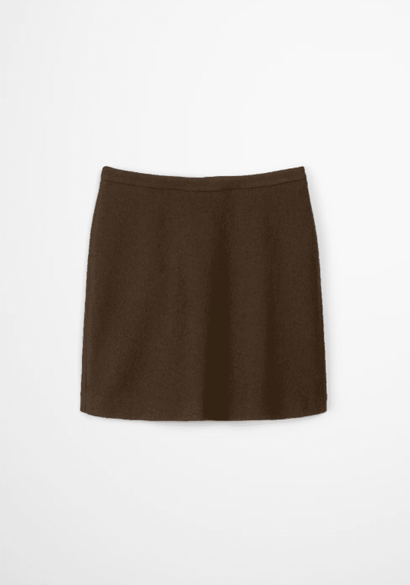 Mini skirt shaded brown/ Marc O`Polo