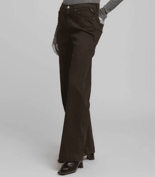 Hovedbilde Melja Relaxed Straight Fit Warm Coffee/ Replay