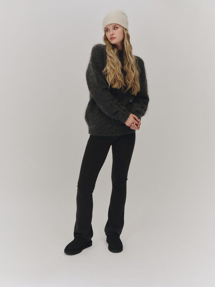 Helli Chunky Sweater Charcoal/ Ella&il