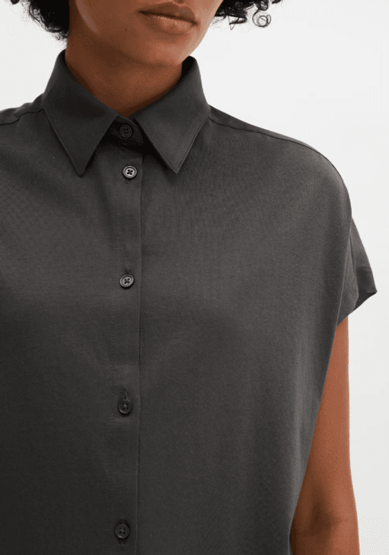 Marc O`Polo Jersey blouse wide - Oxide Grey