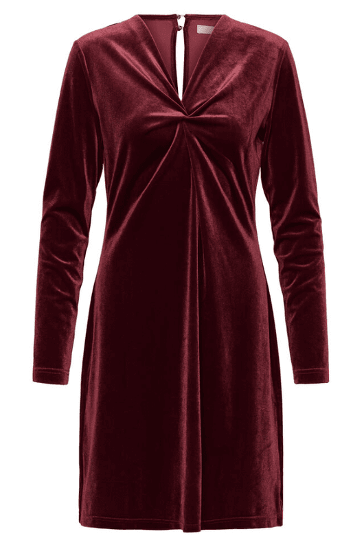 Culture CUavra Zoe Dress - Zinfandel - Red