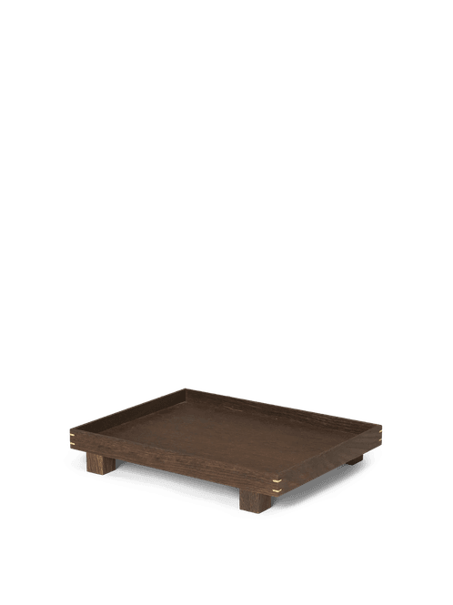 Hovedbilde Bon Wooden Tray - Small - Smoked Oak/ Ferm Living