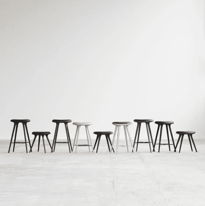 Hovedbilde Mater High Stool - Sirka Grey Oak , 69 cm