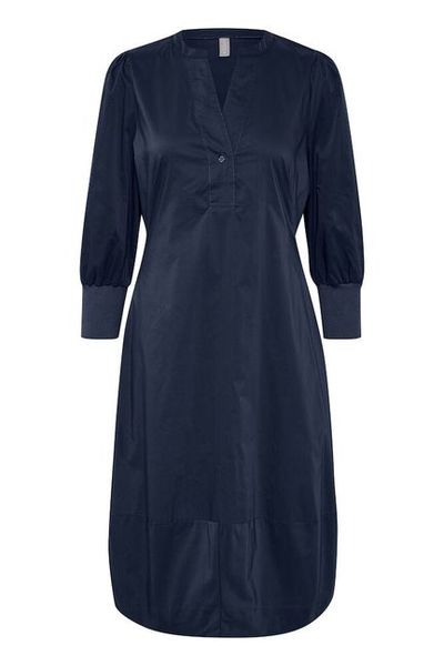Hovedbilde CUantoinett 3/4 Sleeve Dress Blue Iris/ Culture