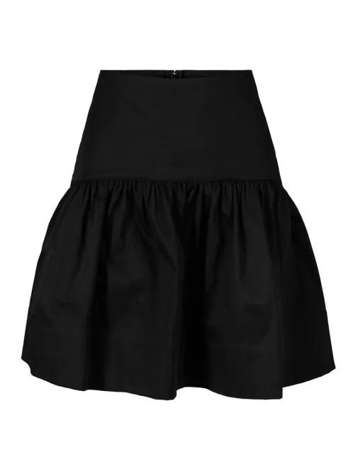 Hovedbilde Anya long cotton skirt black. Ella & il