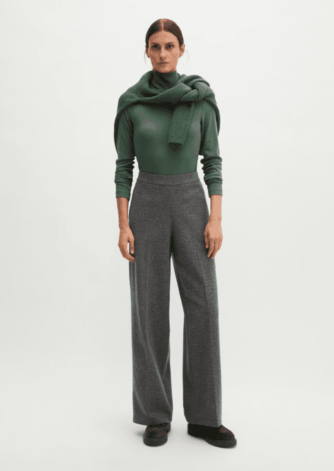 Hovedbilde Marc O`Polo Relaxed-Fit Tweed Pants - Dark grey
