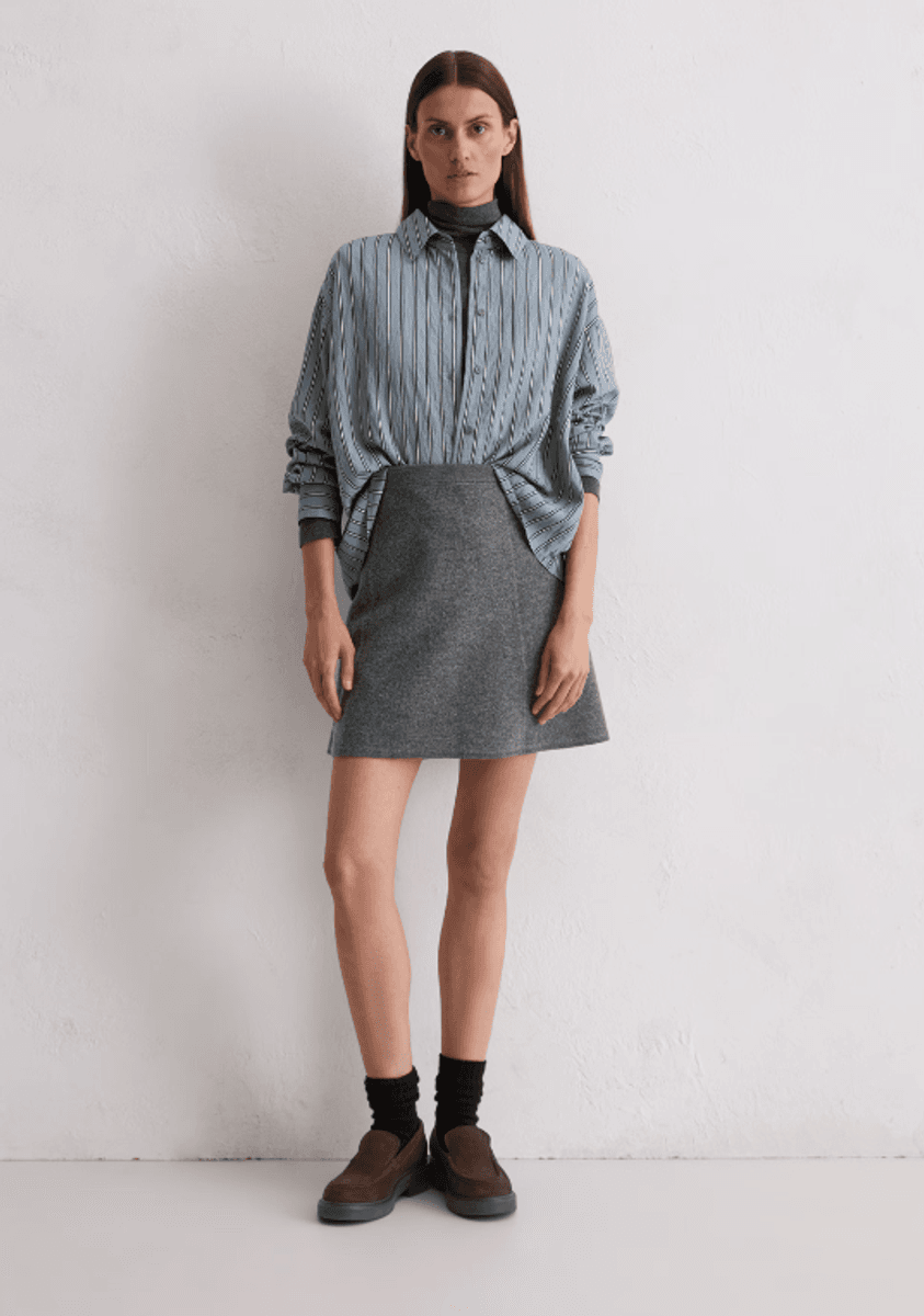 Mini skirt boiled wool/ Marc O`polo