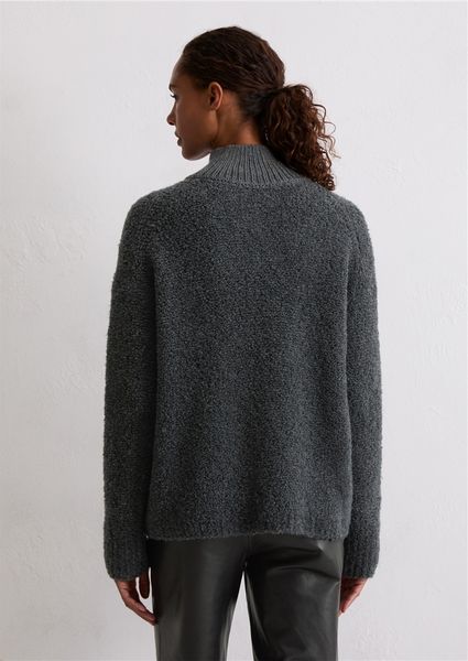 Hovedbilde Bouclé sweater grey melange/ Marc O`polo
