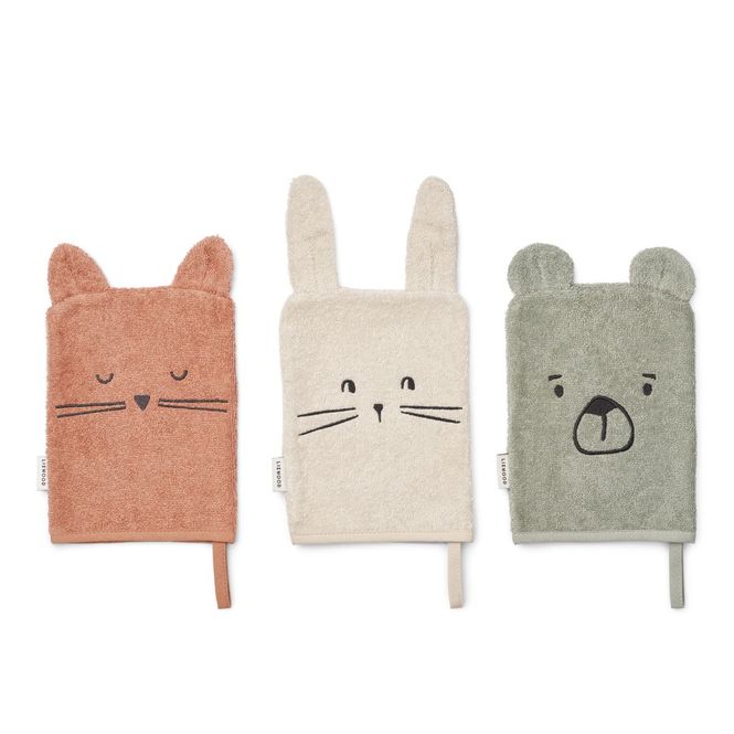 Hovedbilde Sylvester Classic Washcloth 3-Pack/ Liewood