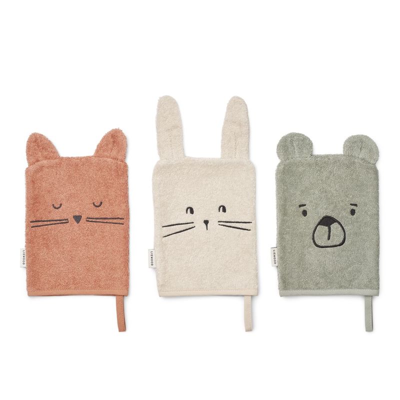 Sylvester Classic Washcloth 3-Pack/ Liewood