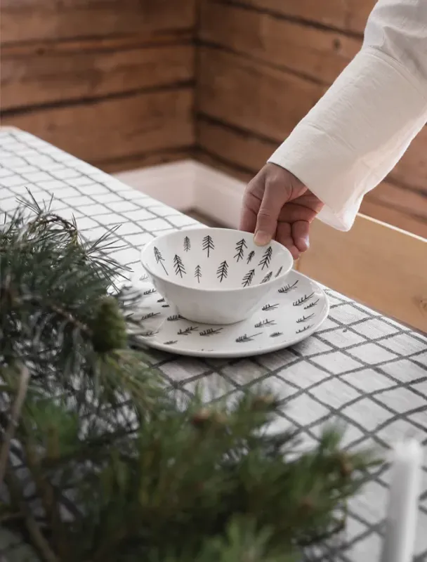 Tall Bowl, White/ Fine Little Day