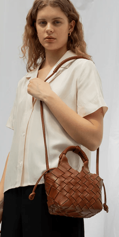 Cala Jade MISU MINI Cross-body bag - Nutmeg 