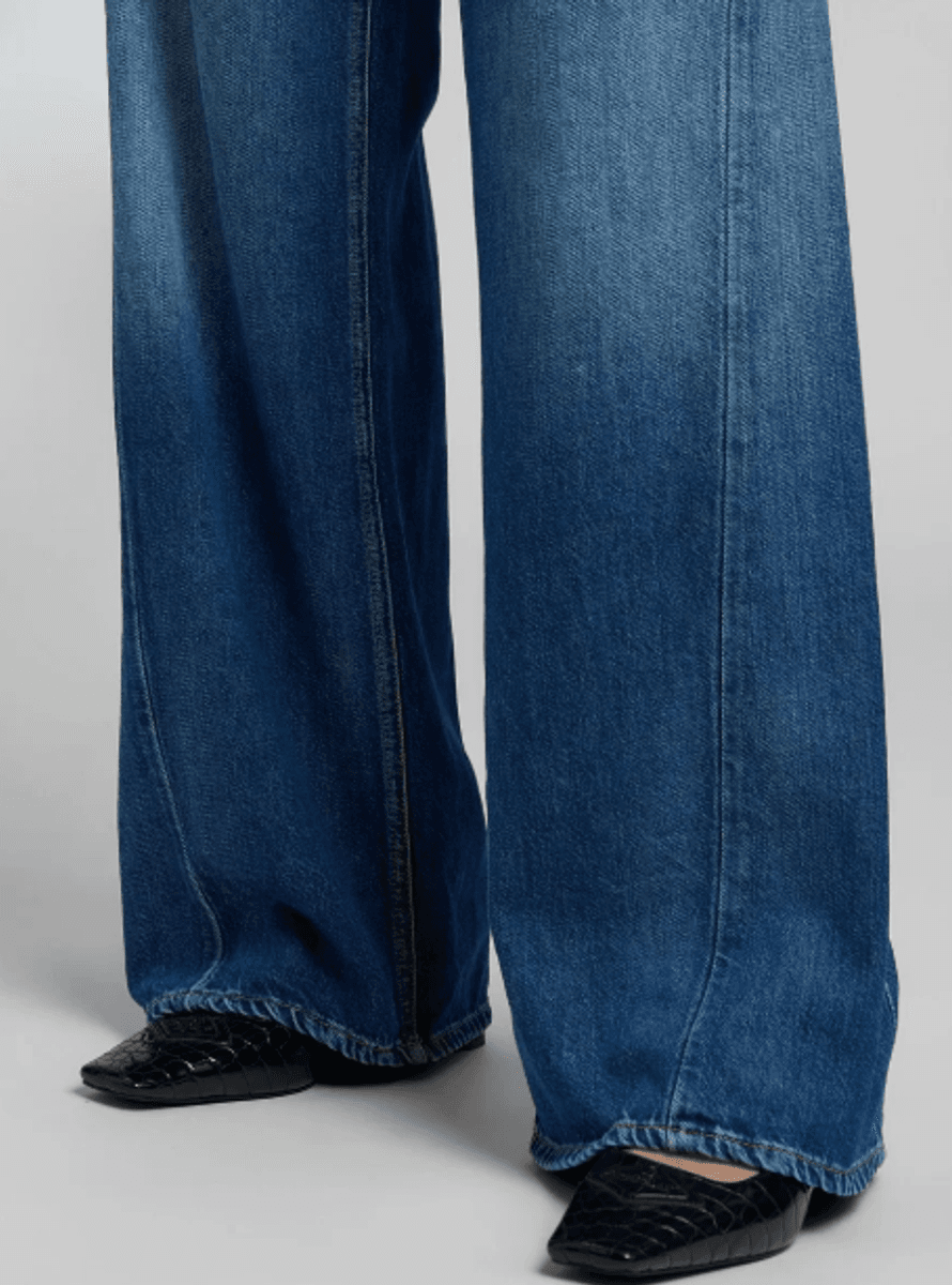 NARJA BAGGY-FIT JEANS MID BLUE/ Replay