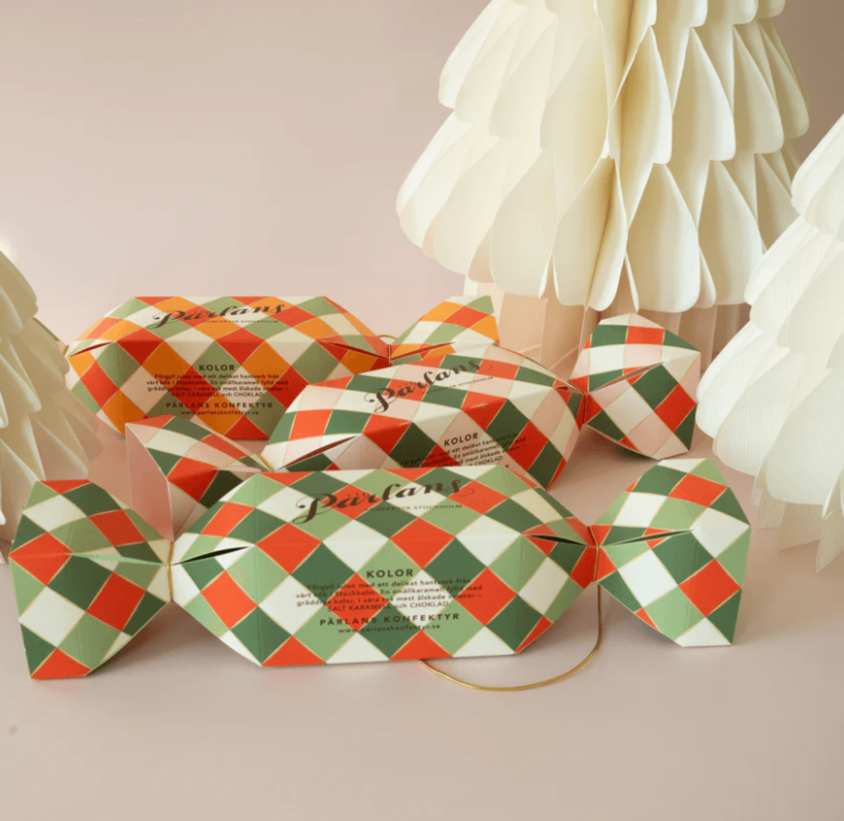  Caramel CHRISTMAS CRACKER 8stk / Pärlans 