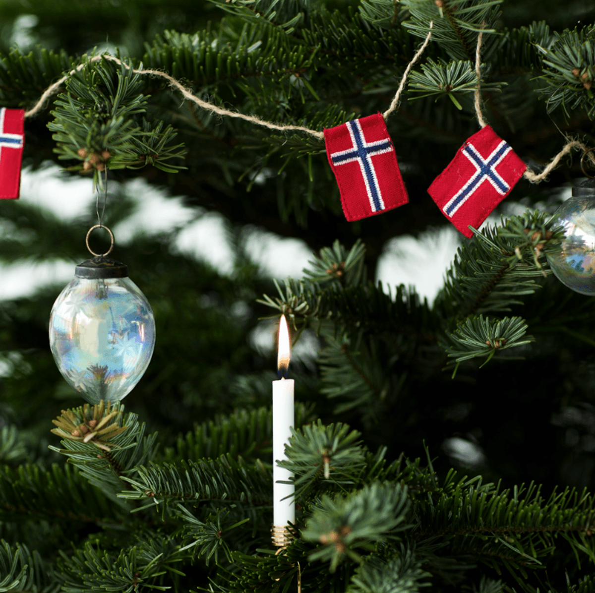 Liten Flaggrekke/ Langkilde&Søn