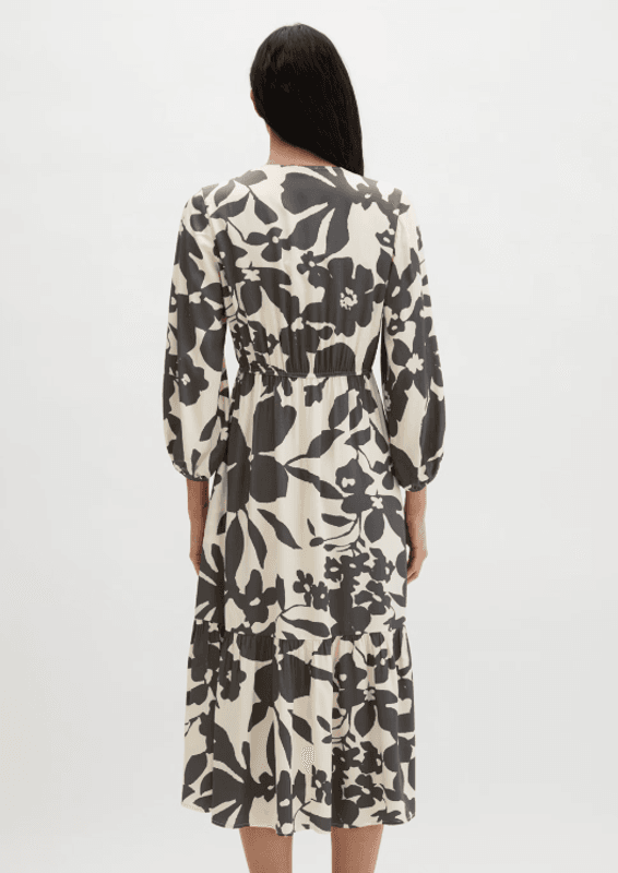 Marc O`Polo Print dress - Dark Grey