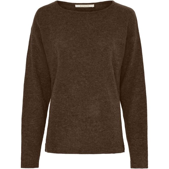 Hovedbilde BTF SELINA Pure Cashmere Pullover - Dark brown ...