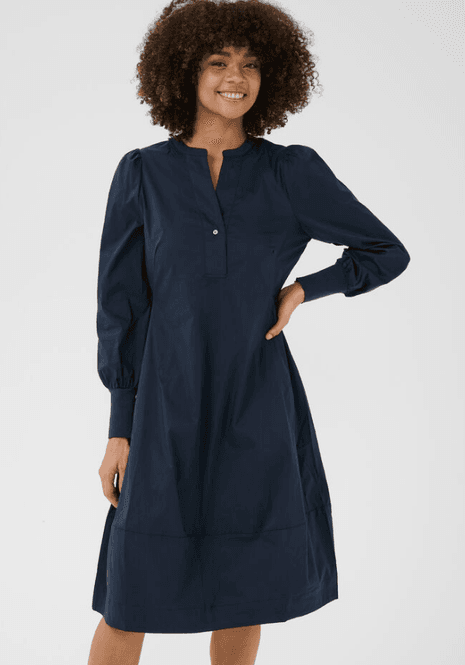 Hovedbilde Culture CUantoinett Rib Dress - Blue Iris