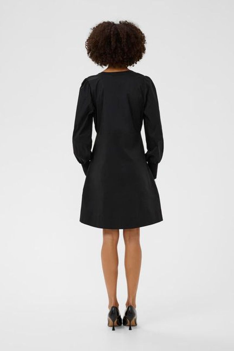 CUzila Antoinett Rib Dress Black/ Culture