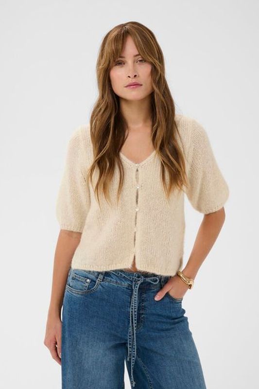 CUcemilie SS Cardigan White/ Culture