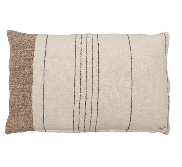 Hovedbilde Putevar 40x60 cm, halvlin Multi/Hvit/ Ernst